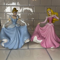 DISNEY Theme Park Store PRINCESS Play Set Cake Toppers LOT Of 11 Toy Figures