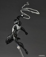 New Release Revoltech Amazing Yamaguchi Symbiote Spider-Man Black Ver KAIYODO