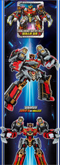 Metal Cardbot S BLASTRAIN Blast Train Red Transforming Robot Diesel Trains 2025