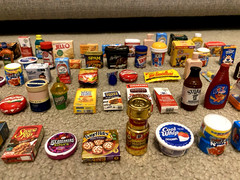 HUGE LOT OF 60+ ZURU MINI BRANDS FOOD, SNACKS, DRINKS & COLLECTOR’S CASE (AS IS)