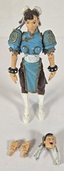 SOTA Toys Street Fighter Round 1 Chun Li Turquoise Variant Loose Action Figure