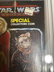 VINTAGE KENNER STAR WARS 1985 POTF WAROK AFA UNIFIED 6.0 FIGURE IS 9.2 PLS READ