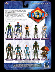 ReBoot – Commander Dot Action Figure 2001 Irwin Toys NEW ON CARD