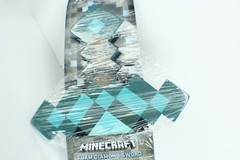 MInecraft Foam Diamond Sword Think Geek Size 24 in x 0.5 in x 11.5 in