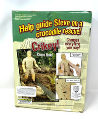 Steve Irwin Talking Action Figure 9″ Wildlife Adventure Crocodile Hunter NEW BOX