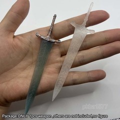 Painted 1/12 Cool Sword Weapon Model For DIY 6″ Action Figure romankey notaman