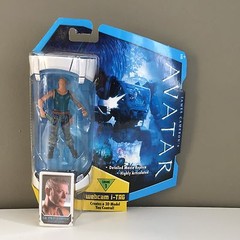 AVATAR Col. Miles Quaritch 4″ scale action figure 2009 Mattel