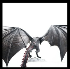 Game of Thrones Daenerys Targaryen’s Black Dragon Drogon Figure Statue McFarlane