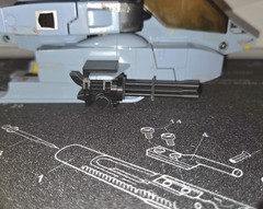 3D Printed Transformers G1 Whirl Shell Cannon Black PLA +