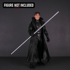 Marvel Legends Gambit Staff Custom Weapon Aluminum 1/12 Scale