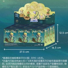 Disney Peter Pan Series Blind Box Figure Birthday Gift HOT New