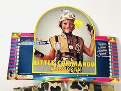 Vintage GI Joe Collegeville Halloween Costume Kid Child One Size Little Commando