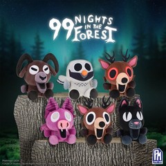 RoBlox 99 Nights in the Forest openned Collectible Plush – With 1 DLC Code