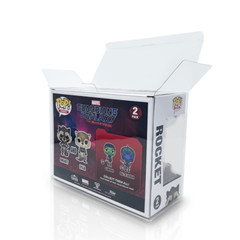 TWO PACK Funko Pop Vinyl Protector Case Acid Free 0.50mm Thick 2-Pack