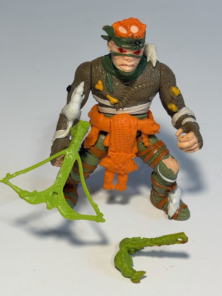 1989 Playmates TMNT Teenage Mutant Ninja Turtles Rat King 100% Complete