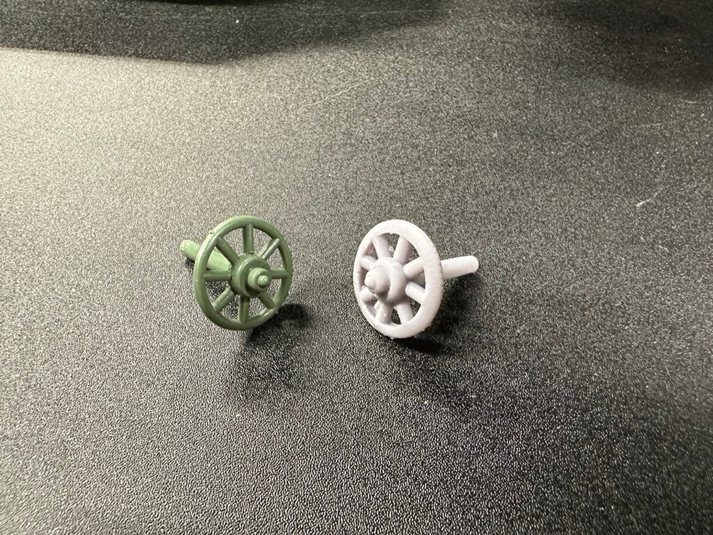 GI Joe ARAH USS FLAGG Purge Valve 3D Printed Resin Replacement