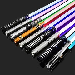 RGB Metal lightsaber Laser Star War Heavy Duty Sword NEO LED Pixel De Luz Toys