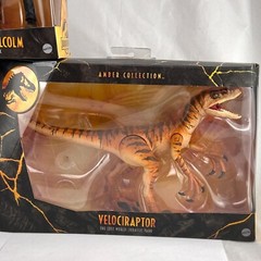 Jurassic World Ian Malcolm Velociraptor Pteranodon Park Amber Collection Lot NEW