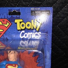 NIB SUPERMAN DC Toony Comics 6″ Stylized Figure Neca 2023 DAMAGED BOX / CARD