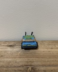 Disney Pixar Cars 3 Superfly #72 Demo Derby Missing 2 Rubber Tires Mattel