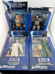 Set Of 4 DC Direct Batman Dark Knight Returns 2004 Action Figures Joker Superman