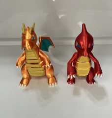 Pokemon bundle Of 2 Articulated Flexi Fugures. Includes Dragonite & Charmeleon