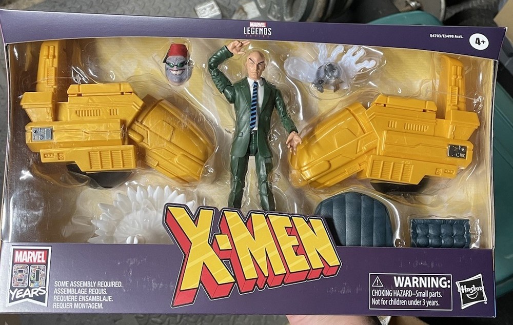 MARVEL LEGENDS CLASSIC CHARLES XAVIER FIGURE W/CHAIR ,RETRO SERIES X-Men 97