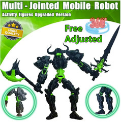 Titan 13 Articulated Robot Action Figure Fully Posable Desktop Toy