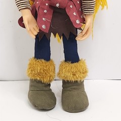 How To Train Your Dragon Astrid Plush Toy Bendable Arms & Legs Plastic Head 40cm