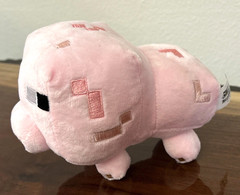Mojang Minecraft 2023-24 Various Plush Toys Lot-Steve, Pig & Baby, Bee, Sheep