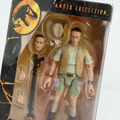 Mattel Jurassic Park Amber Collection Robert Muldoon Action Figure 6″ in Box