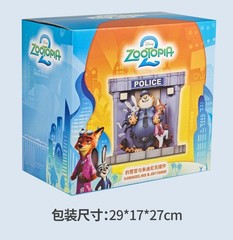 Enesco Zootopia Clawhauser Judy Nick Figure Official Disney Collectible
