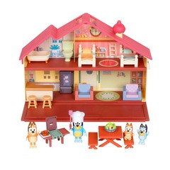 Bluey Toy House Mega Bundle Family Home & BBQ Taille unique, Multicolor