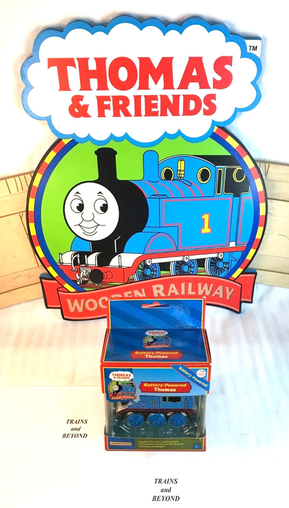 Thomas & Friends Wooden – Battery-Powered Thomas – Learning Curve LC99717 – new