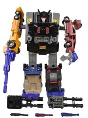 Transformers G1 Stunticon Super Warrior Menasor Toy Action Figure Reissue