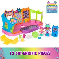 Gabby’s Party Room Playset with Skater Gabby and Marty the Party Cat Figures