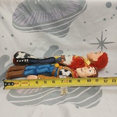 Toy Story 2 16″ JESSIE Pull-String Talking Doll + Woody – Toy Lot
