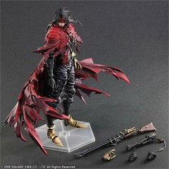 In US Play Arts Kai Final Fantasy VII Vincent Valentine PVC Action Figure Boxed