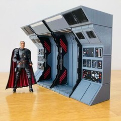 Dark Trooper Cold Storage Diorama for 3.75 IN (1:18) Figures