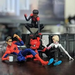 Action Figure Anime Spider-verse Collection Sentinel Miles Morales Figures