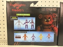 Five Nights At Freddys Jazwares Bonnie and Freddy Endo Series Action Figure FNAF