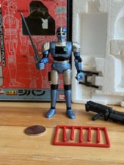 Bandai Chogokin Jiban 1/15 Scale Figure 1989 Metal Hero Die-Cast Japan Vintage