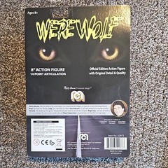 Mego Werewolf 8in Action Figure 14-Point Articulation Horror w/ Clothes