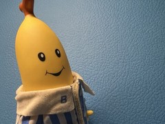 Bananas in Pajamas Banana 1 B 1 Action Figure 6″