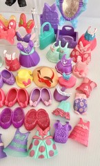 Disney Minnie Mouse Daisy Duck Dress Up Bow-tique Snap N Style Lot 75 Pieces