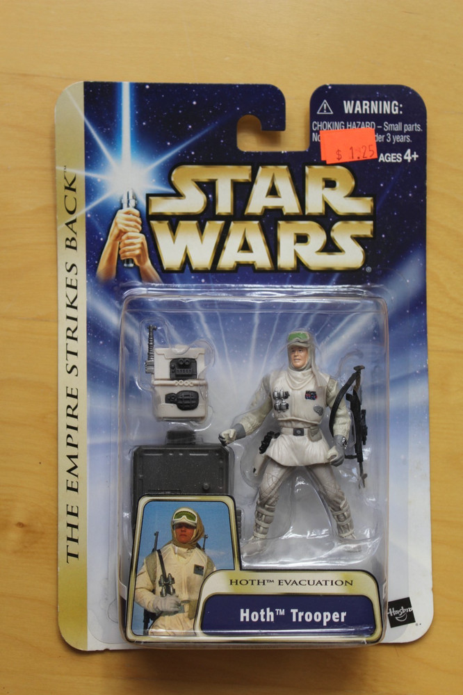 2003 Hasbro Star Wars Saga Hoth Trooper Hoth Evacuation 3.75” Figure