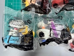 Charlie Brown Peanuts Movie Figures Lot Of 11 Snoopy Happy Meal Toys Cake Topper