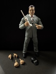 WWE PAUL E. DANGEROUSLY MATTEL LEGENDS 18 – DISPLAY ONLY – PAUL HEYMAN – ECW WCW