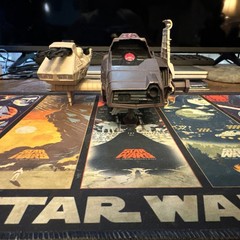 Vintage Kenner 1985 Star Wars Droids Side Gunner Vehicle – Incomplete