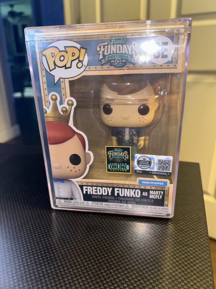 Funko Pop! Marty McFly Freddy Vinyl Figure SE Limited Edition 3000 Pcs